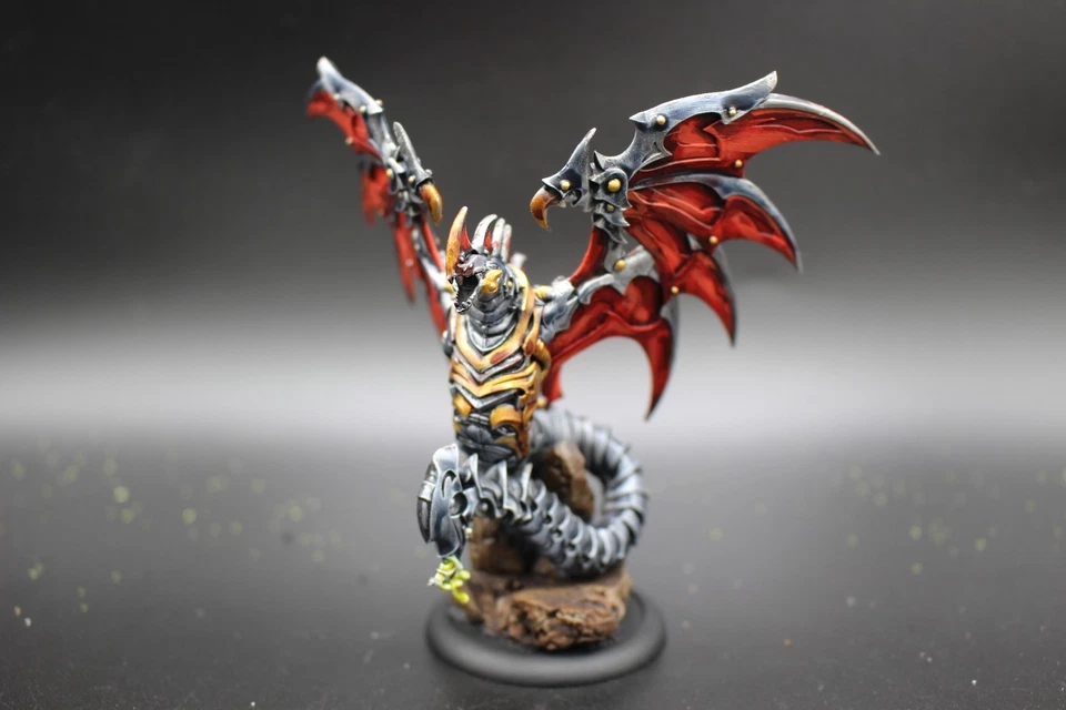 Warmachine Hordes Khymera Fragmento Nocturnos Comando Arrancador Ejército Pintado Foto 4 de 4