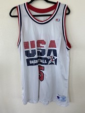 Champion David Robinson 1992 Dream Team USA Olympic Basketball Jersey Size 48 XL
