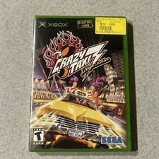 Crazy Taxi 3: High Roller Microsoft Xbox testato CIB con manuale