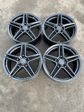 4 x Rial M10 8,5J x 18H2 5x112 ET34,5 SCHWARZ KBA49782 A B C E GLC GLK ALUFELGEN