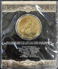 1933 St Gaudens $20 Gold Double Eagle Tribute COPIES / Coin Tokens in Case
