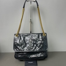 Saint laurent Pre-Owned Authentic Chain Bag Gold Free Tracked Shipping