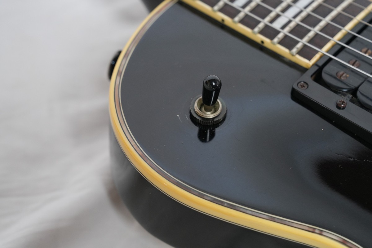 Greco LG-70 BLACK Les Paul, Made in Japan, 1990s,Rare Model