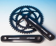 FSA TEMPO GUARNITURA COMPACT NERA 50/34 PERNO QUADRO 170mm NUOVA 9 speed
