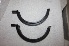 Meade DS114 Black Plastic Telescope Top 1/2 Clamp Ring Pair  DS-114 114mm
