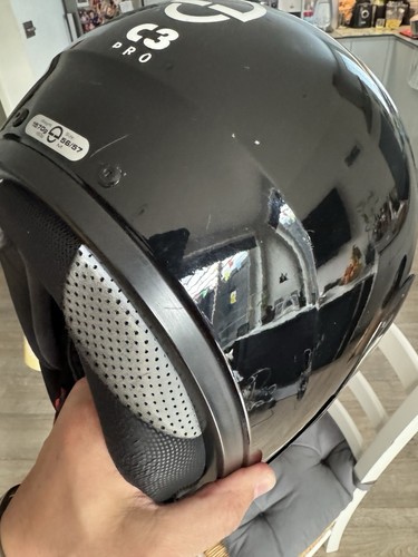 SCHUBERT C3 PRO, MODULAR FLIP-UP, EXTRA VISOR, PINLOCK, BLACK, M 56/57, USED - Picture 15 of 22