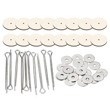 35mm Doll Joints, 8 Set Cotter Pin Joints Connector and Fiberboard Tray