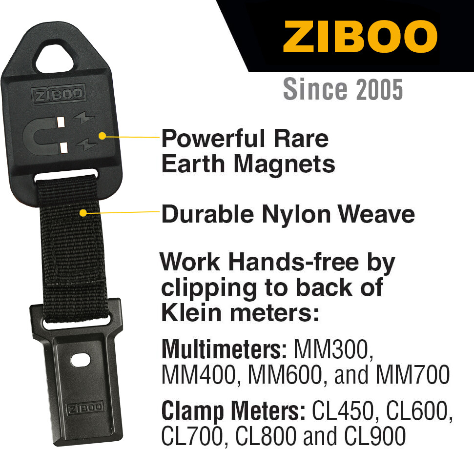 ZIBOO 69417 Rare-Earth Magnetic Hanger With Strap Compatible With