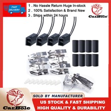 4PCS 330031 Range Burner Receptacle kit for Whirlpool Kenmore Range/Stove 814399