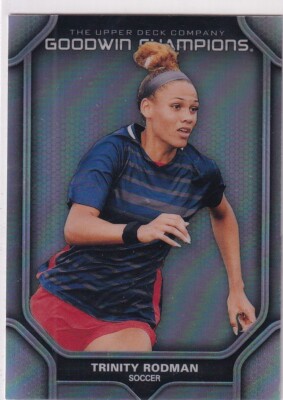 2024 Upper Deck Goodwin Champions No. P7 Trinity Rodman Rainbow