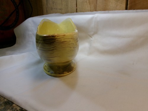 Vintage 1960's McCoy USA Pottery Harmony Line Yellow Oblong Planter - Picture 4 of 9