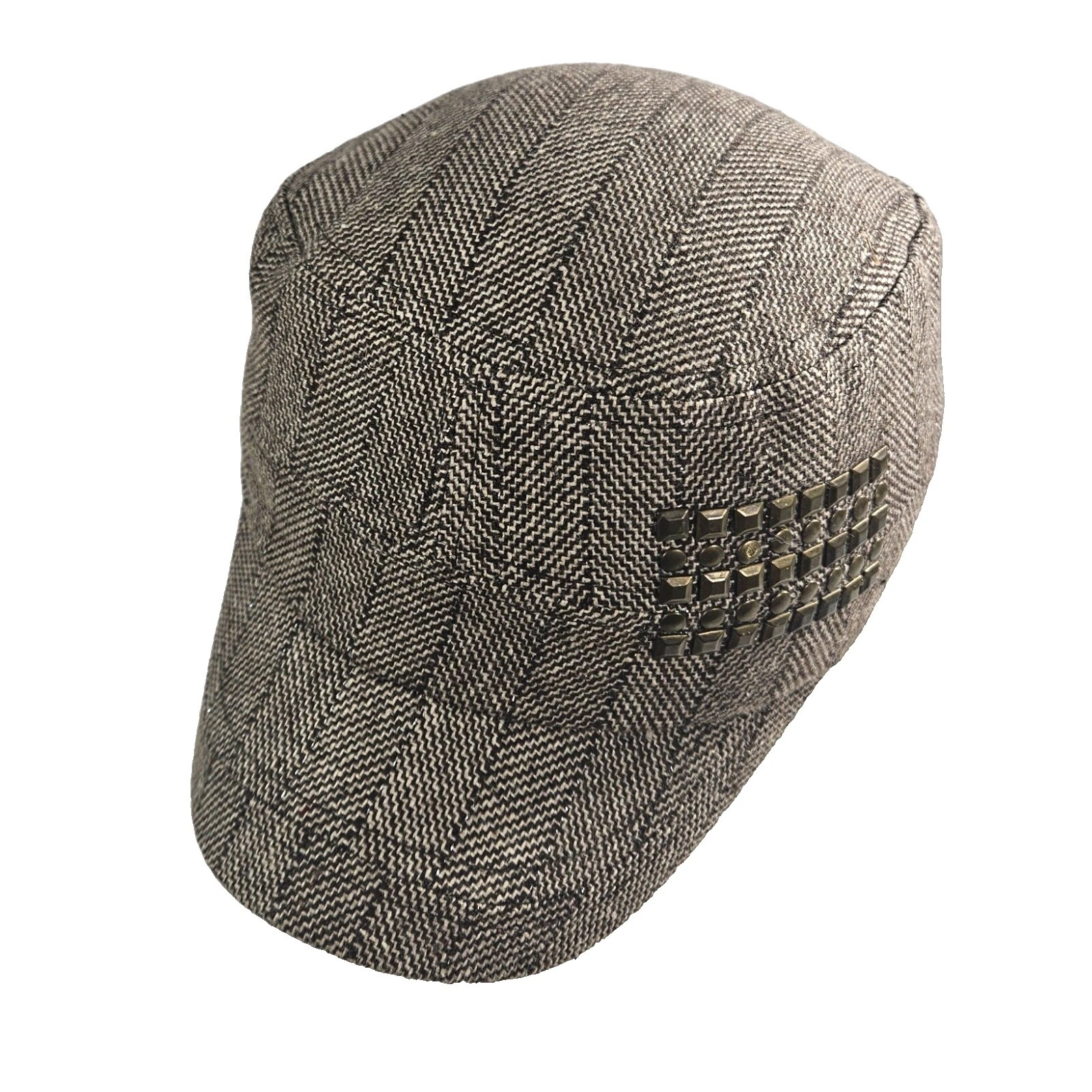 Gorras para mujer Newsboy marrones