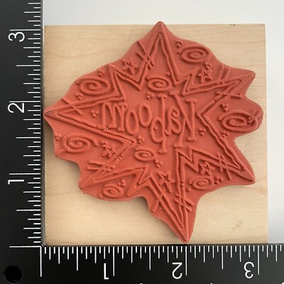 Whipper Snapper Kaboom Explosion Fireworks M020 Wood Mounted