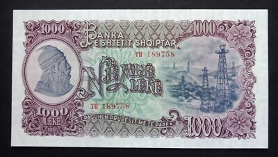 Albanie - 1000 Lekë - 1957