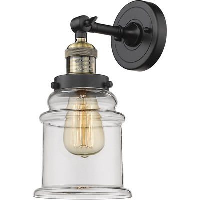 Innovations Lighting 203-BAB-G182-LED Franklin Restoration Canton Wall Sconce