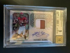 KYLER MURRAY 2019 PANINI LEGACY FUTURES ROOKIE JERSEY PATCH AUTO RC BGS 9 10