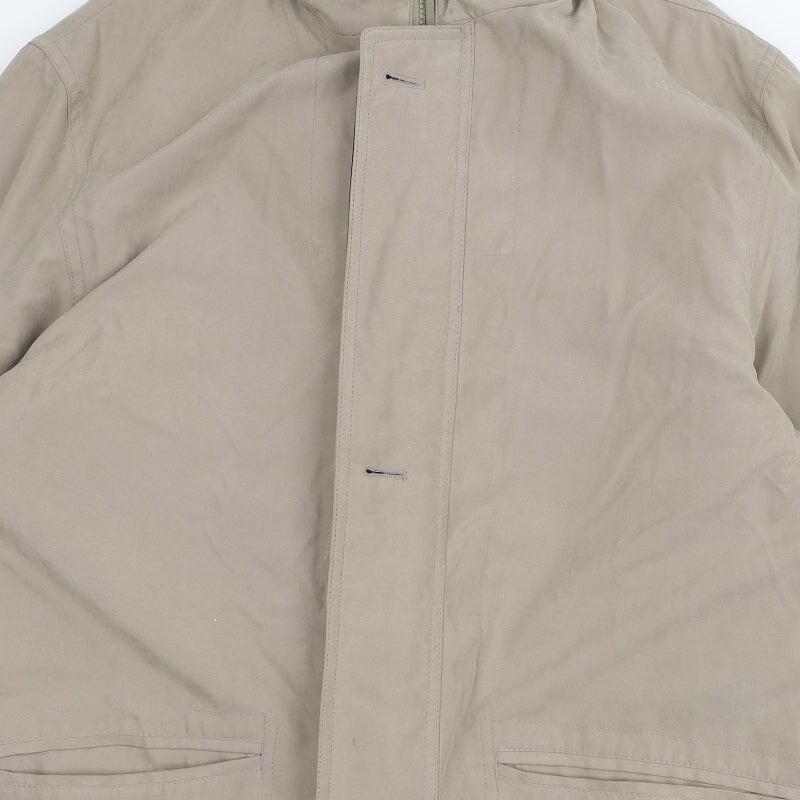 West rock Mens Brown Pea Coat Size M image 7