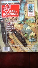 O SCALE RAILROADING MAGAZINES~April 1988~Run #98