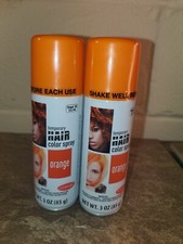 Goodmark Hair Color Spray In Shampoo Out - 2 Bottles - 3 oz Each - Orange