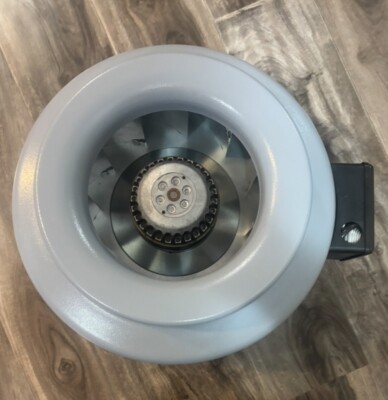 10  inline duct fan elicent HVAC  AXC 250 117V / 60Hz , With Mounting Brackets