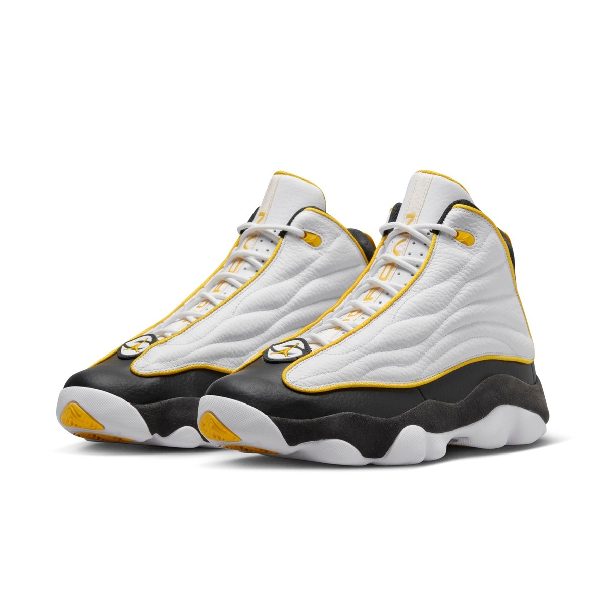 Nike Air Jordan PRO STRONG White Tour Yellow Black DC8418-107 Mens Shoes US 11 Jordan Pro Strong White/Black/Tour Yellow DC8418-107 | Kicks  main image 3