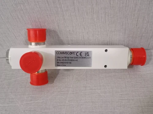 COMMSCOPE VD-S3-CPUSEW-H-43 3-Way Low P/M High Power Splitter - NEW WITHOUT BOX