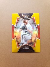 2022 Select #182 Zac Gallen /10 Gold Prizm SSP