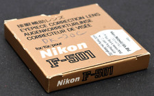 Genuine Nikon  3.0F Eyepiece Correction Lens for F-501 Cameras - Mint in Box 