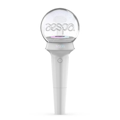 AESPA Official Fanlight Lightstick with Strap and Random Photocard
