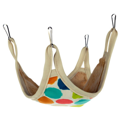 Flamingo Hngematte Fizi fr Nager, waschbar, gepolstert, gemtlich |  eBay.de