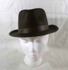 Child Size Brown Fedora Halloween Costume Hat