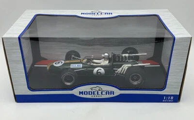MODEL CAR GROUP Brabham BT20 Denny Hulme Britain GP 1966 MCG Maßstab 1:18 NEU OVP