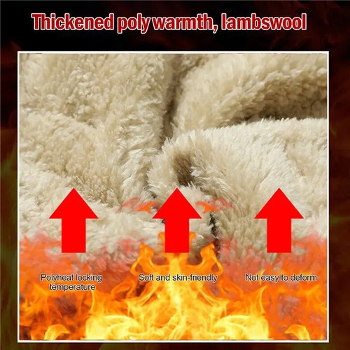 Winter Sweatwear Men Thick Fleece Sweatpant Thermal Trousers Casual Warm Pants - Picture 2 of 15