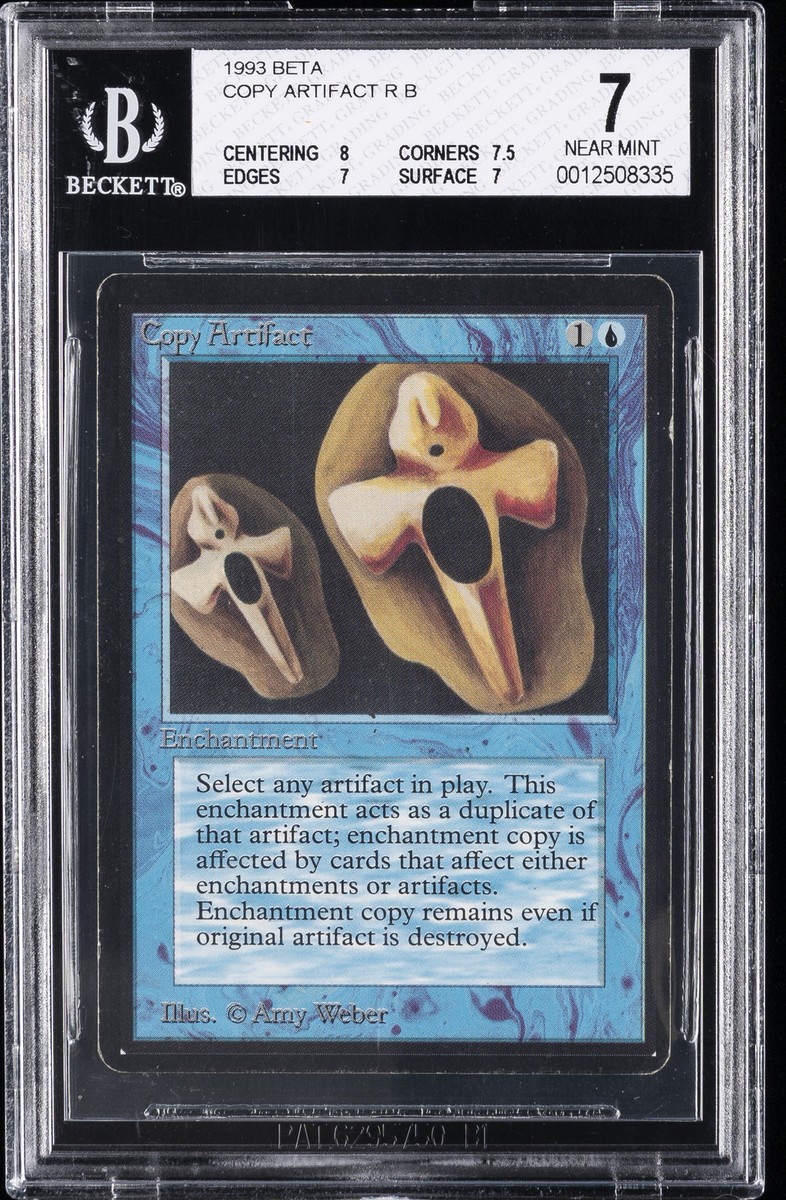 1993 MAGIC: THE GATHERING BETA COPY ARTIFACT BGS 7 | eBay
