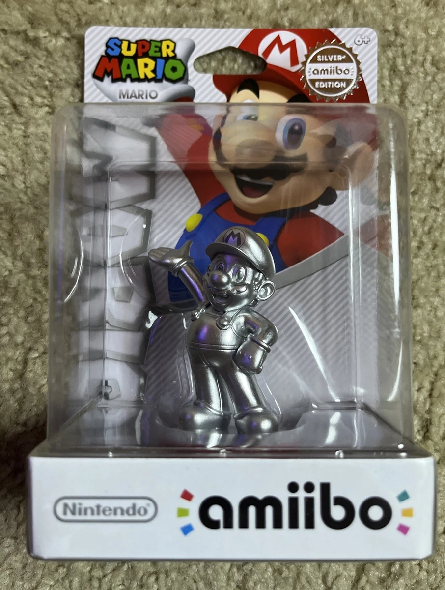 Nintendo amiibo Toys to Life Mario-Silver Edition for sale | eBay
