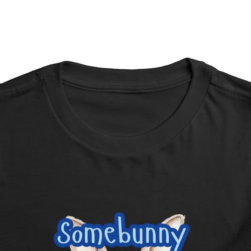 Cute Toddler Tee with Bunny Design, Easter Gift, Kids Casual Wear, Spring - Picture 4 of 43