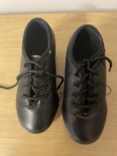 Boys Black Tap Shoes 10.5