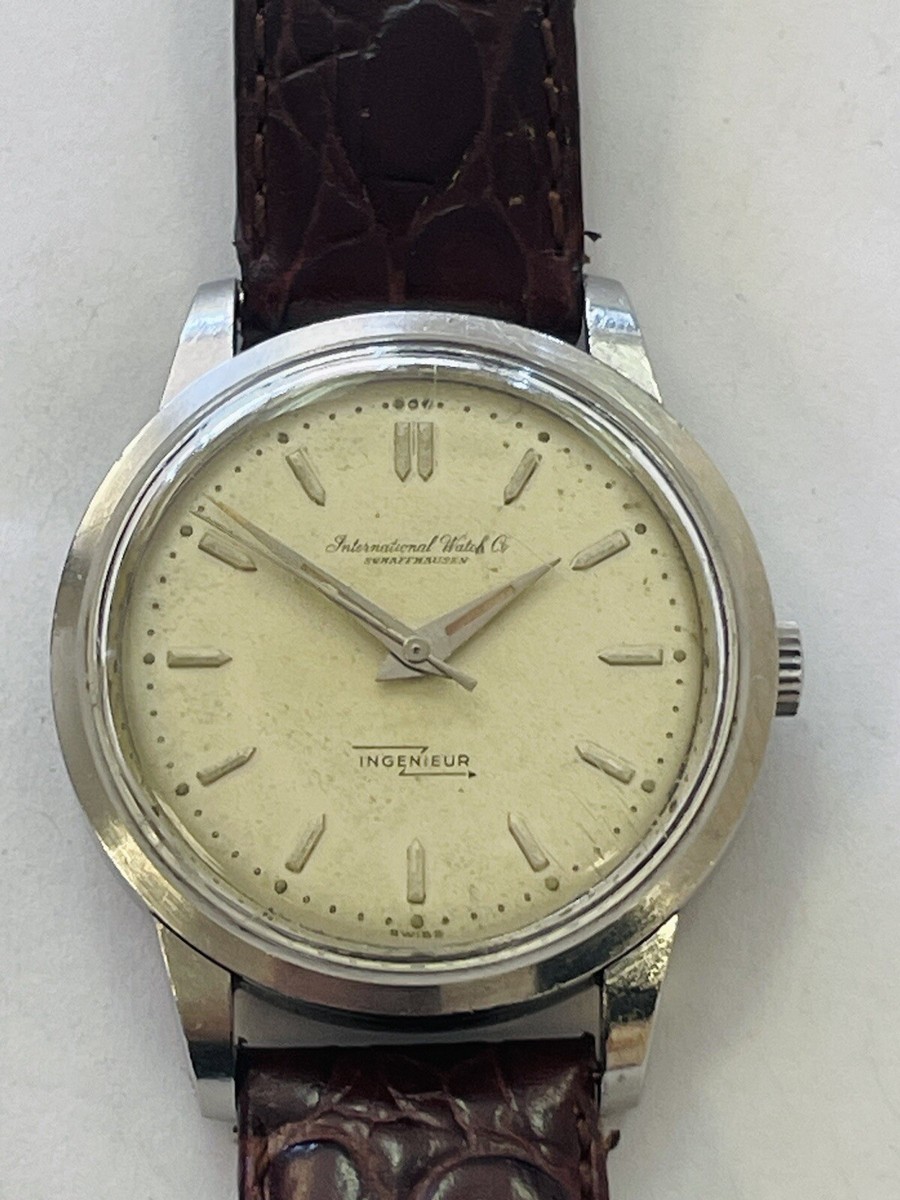 IWC VINTAGE RARE 666 INGENIEUR 36MM AUTOMATIC WATCH ~ CAL IWC VINTAGE RARE 666 INGENIEUR 36MM AUTOMATIC WATCH ~ CAL