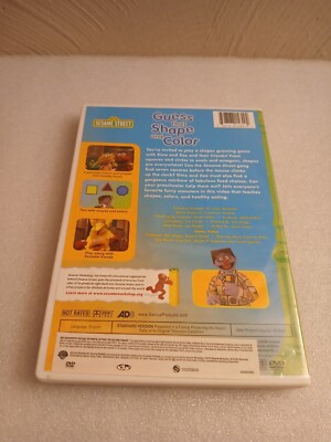 Sesame Street - Guess That Shape and Color (DVD, 2006) Z29