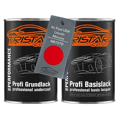 Autolack Set Dose für Ford USA Lincoln Mercury M6727D Performance Red 2,0L
