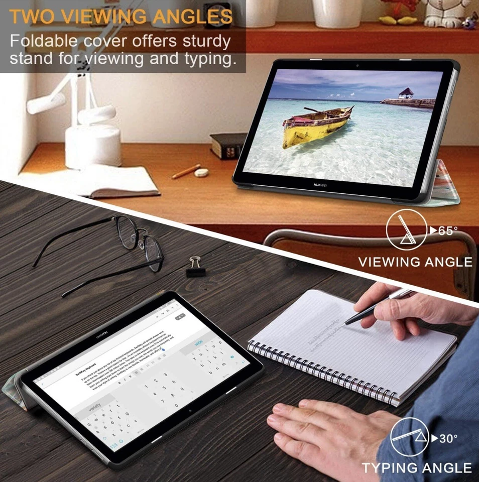 Huawei New Xuanbeier Ultra Slim Deer Case For Huawei MediaPad T3 10 9.6inch - Image 4 of 4