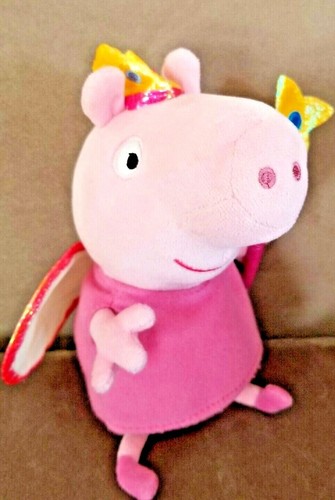 Peppa Pig 6" Peluche Animal Frijoles Bolsa Peluche Peppa & George TY Juego de 3 - Imagen 10 de 12