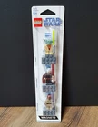 2009 lego YODA count dooku MACE WINDU star wars 3PK SET magnet 852555 not glued