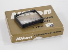 NIKON FOCUSING SCREEN M FOR F/F2, IN LARGER F2 ERA BOX NO FOAM /220560