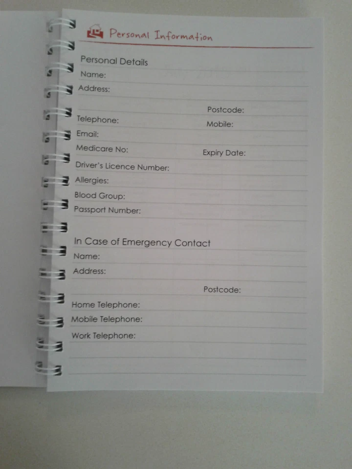 2026 diary personalised with your name pink rose heart A5 - image 2 of 4