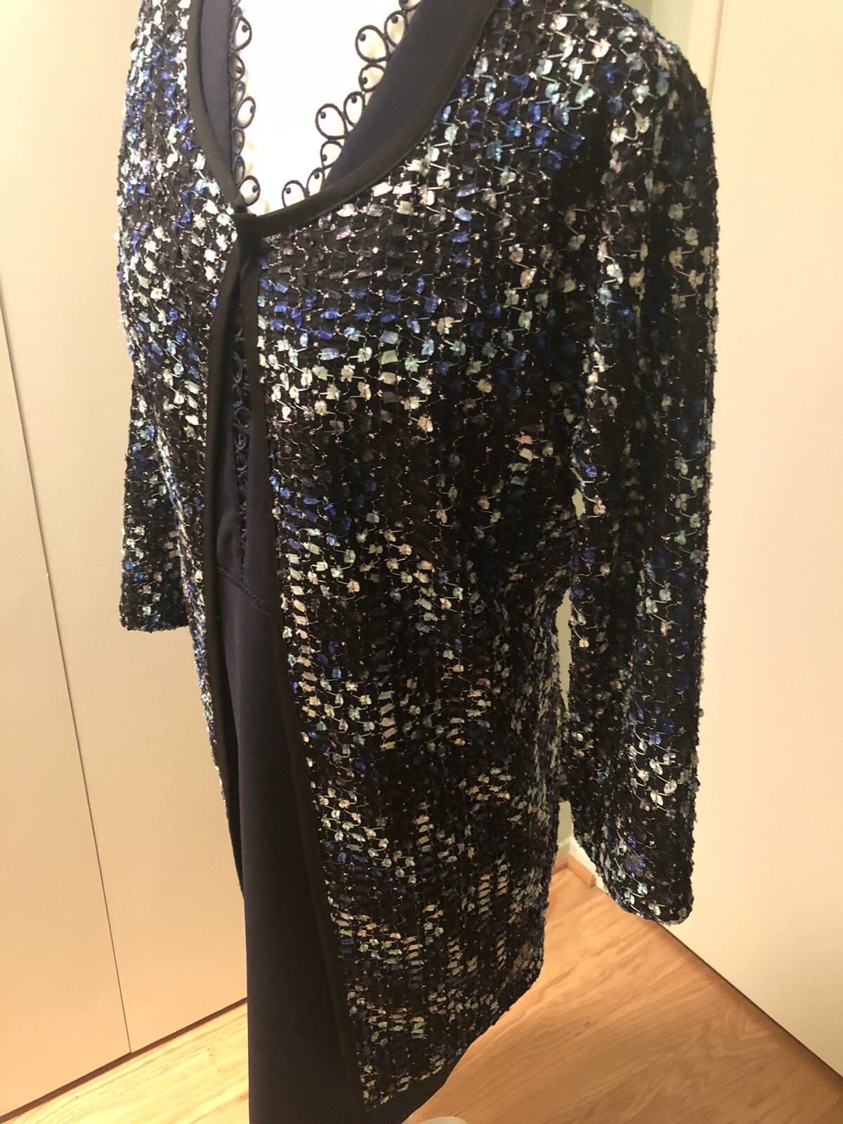 Grayse Multicolor Light Evening fancy jacket - image 6