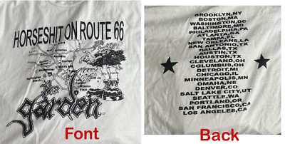 The Garden Horsesht On Route 66 White All Size T-Shirt AR765
