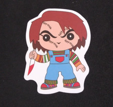 Child's Play Horror Movies Chucky Sticker 2.25" x 1.75" T 
