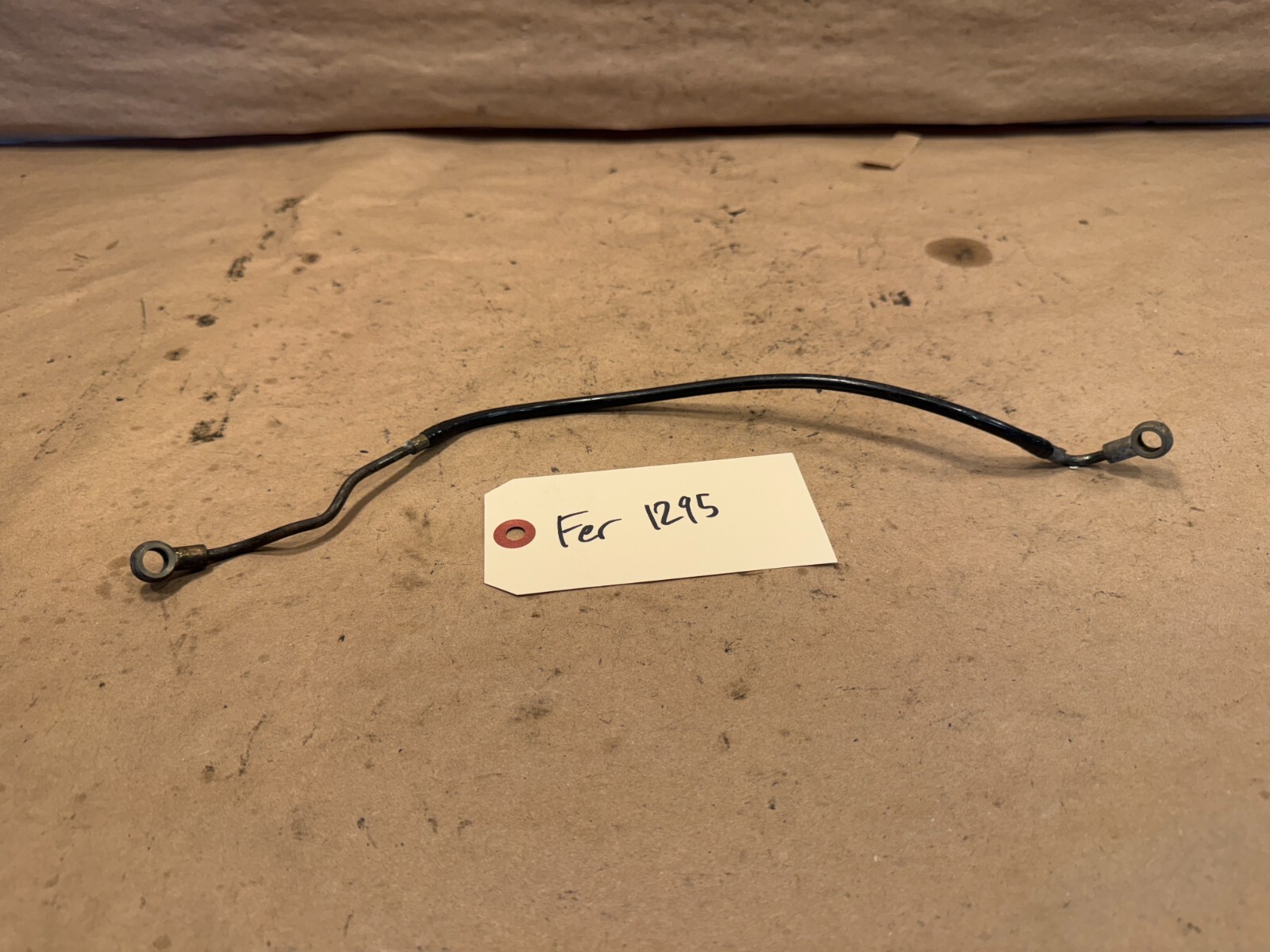 Ferrari Testarossa Fuel Pipe to Cold Start Injector OEM PN 125879