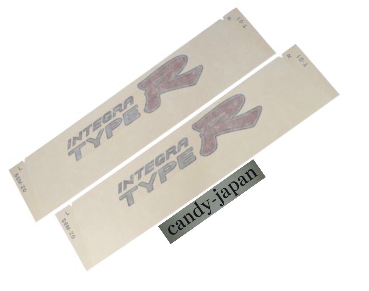Honda Genuine Side Sticker Decal Set Integra Type R DC5 75773-S6M 